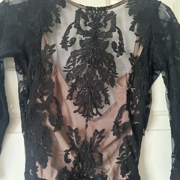 For Love And Lemons black San Marco midi - Picture 2 of 4